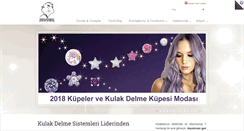 Desktop Screenshot of kulakdelme.com